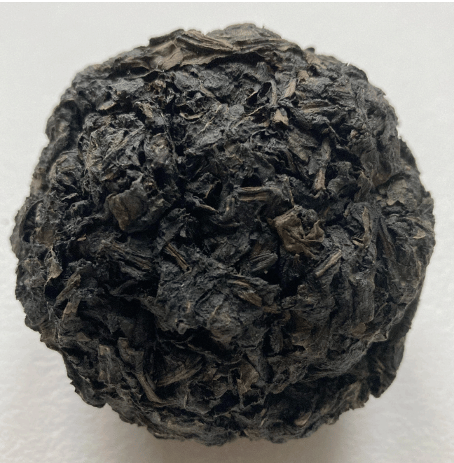 Woad ball made by Ian Howard