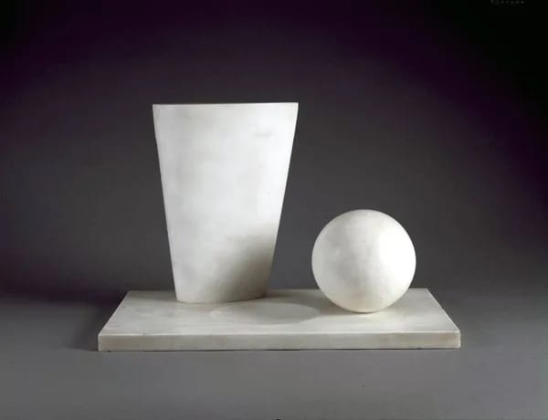 Barbara Hepworth, Conoid, Sphere and Hollow II, 1937